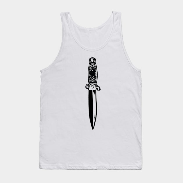 Knife Tank Top by Adorline